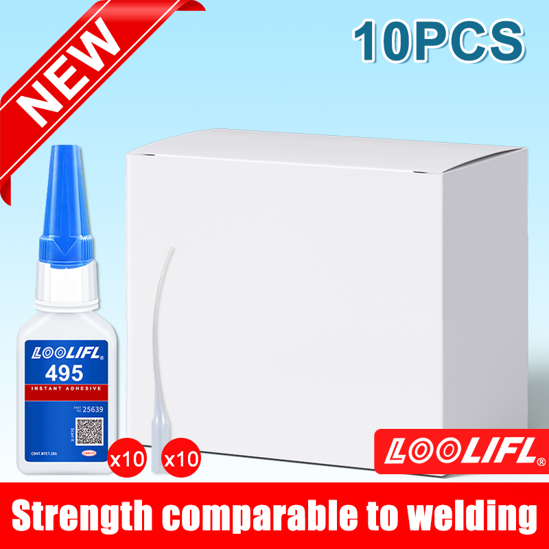 Super Glue All-Purpose Liquid 20g - Adhesivo CA transparente de secado rápido para metal, plástico, madera, cerámica, vidrio y reparaciones de bricolaje, el pegamento más fuerte para metal y plástico, fácil de usar: Plata