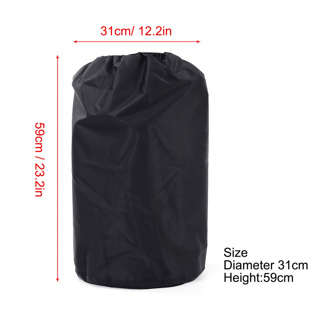 Gas Bottle Waterproof Covers Durable Propane Tank Dust-Proof Cover Outdoor BBQ Rain Protect Anti-Rust Oxford Cloth Storage Bag