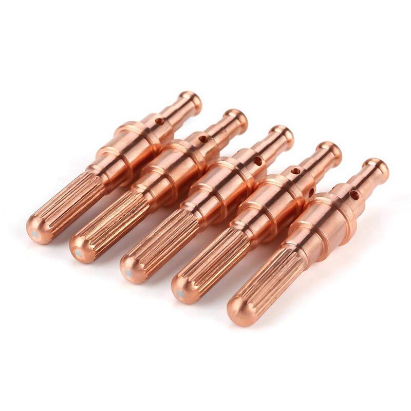 Plasmaskärmunstycke , 5 st/set 9-8232 termisk dynamik plasmaskärare skärbrännare förbrukningsvaror  sl60-100 elektroder, plasma cutte