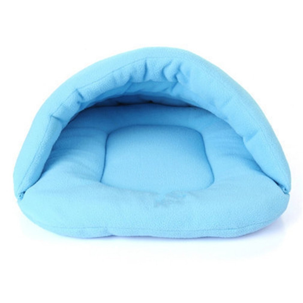 Leuke Super Zacht Bed Wasbare Zachte Pluche Hond En Kat Kennel Diepe Slaap Huis Fluwelen Matten Sofa Voor Hond En kat Mand Huisdier Bed
