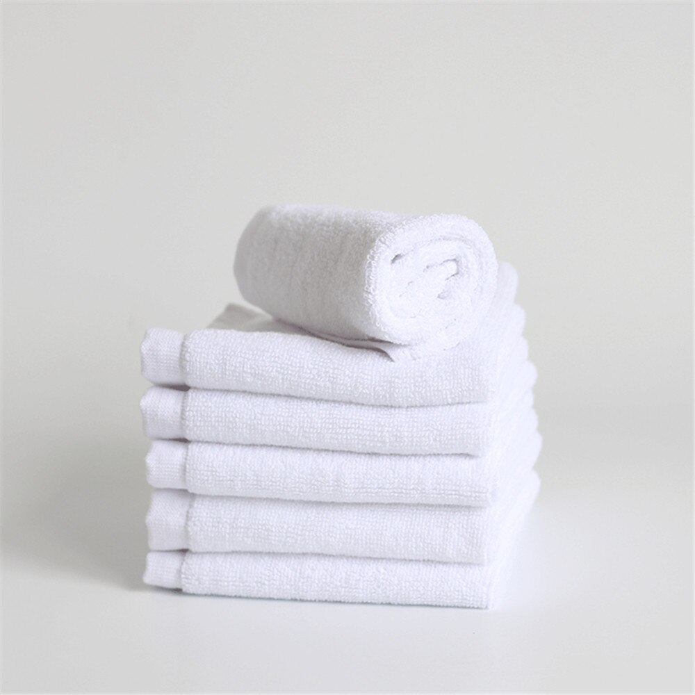 2 STÜCKE Kleine Handtücher Reine Weiße Baumwolle Japanischen Stil Handtücher Für Küche Feste Gesicht Handtücher für Erwachsene Lager dusche
