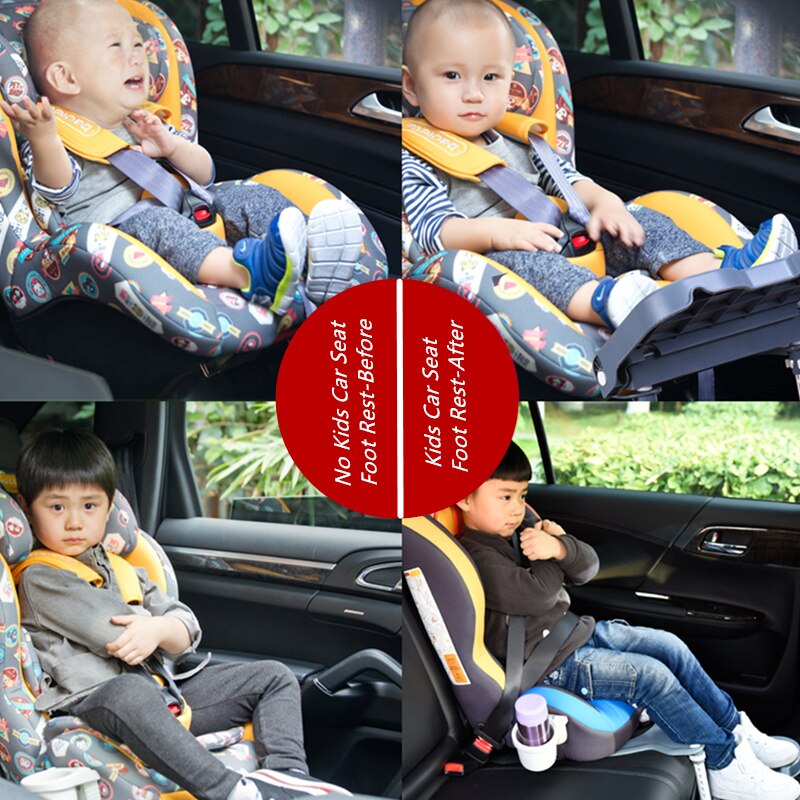 Muduo-asiento de coche para niños, reposapiés para niños y bebés Reposapiés Compatible con asientos de refuerzo para niños pequeños