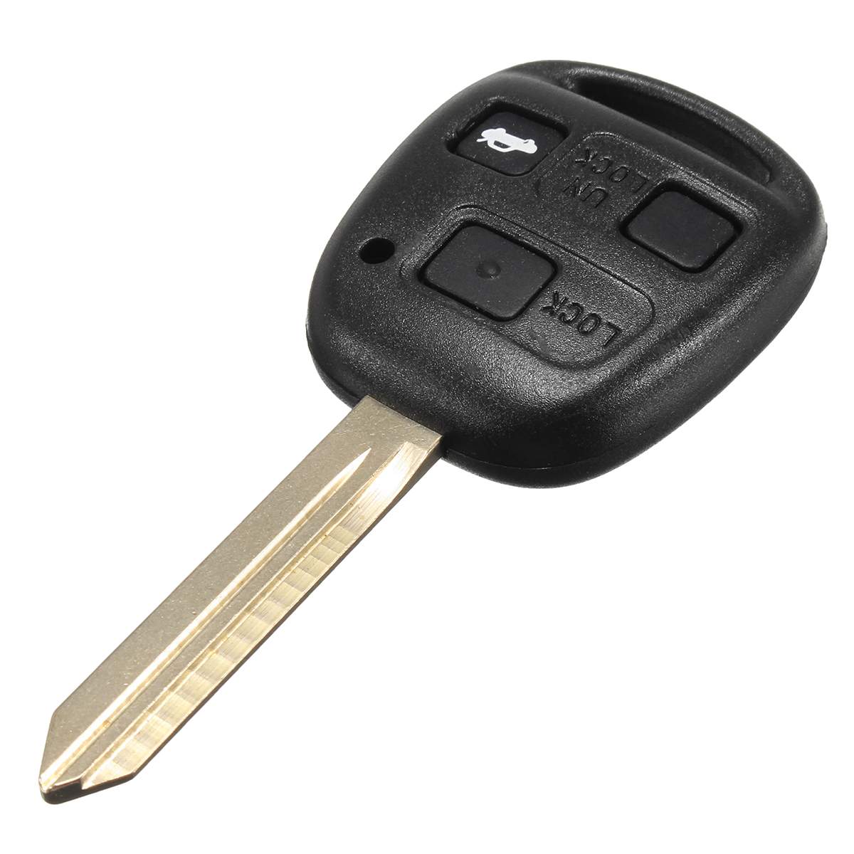 3 Button Car Remote Key Case Fob Toy47 Key Blank For Toyota Corolla Camry Yaris Hiace Avensis