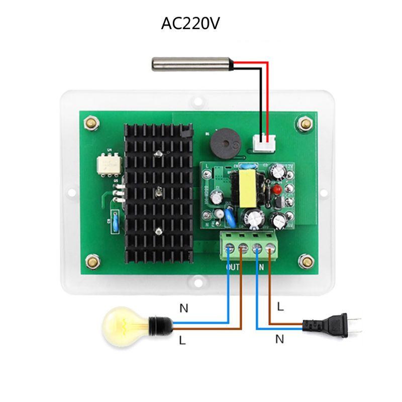 DC12V AC220V Digital Thermostat PID Constant Tempe... – Grandado