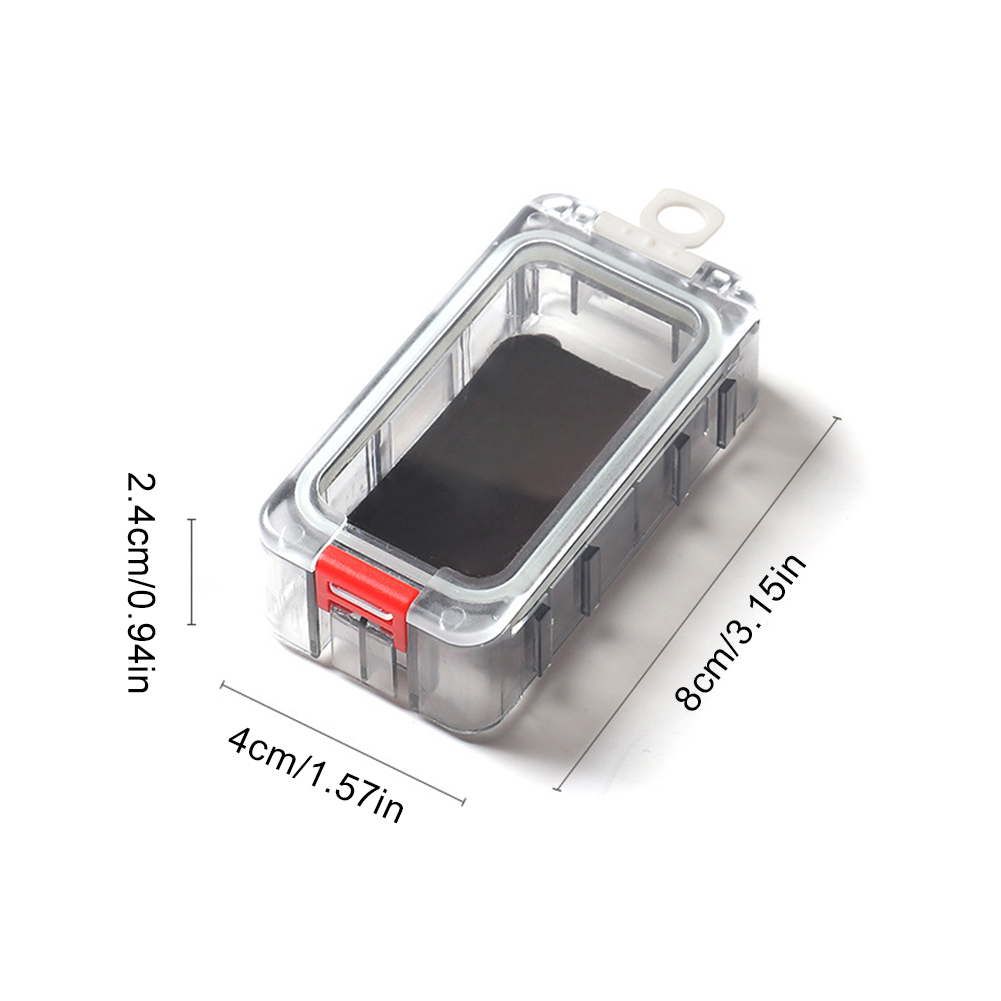 Expandable Fishing Tackle Box Fishing Tool Box with Magnetic Function Fishing Hardware Toolbox Luminous Fishing Accessories