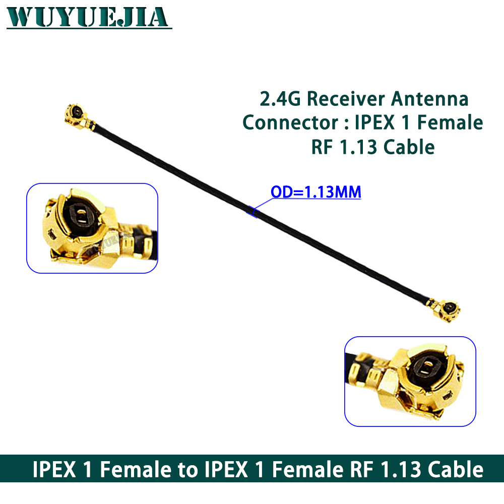 1 Uds IPX1 RF1.13 Cable uFL/u.FL/IPX-1 hembra a IPX1 macho/hembra antena WIFI Cable de extensión en espiral Cable RF 5 ~ 60cm: Lavanda / 7P
