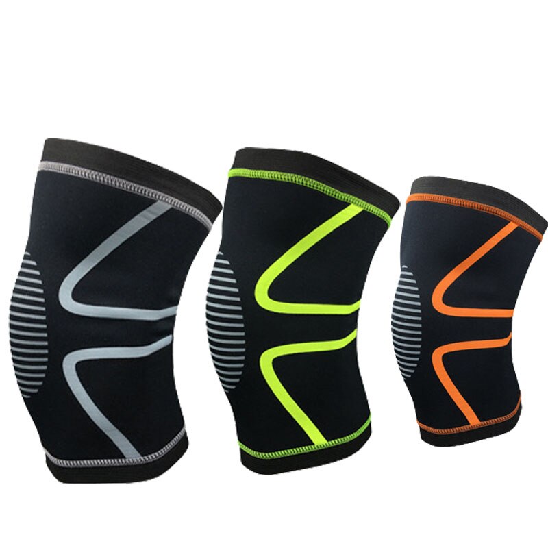1 stuk voetbal basketbal kniebeschermers sportveiligheid kniebeschermers training elastische kniebrace ondersteuningsbeschermer sport kniebeschermer
