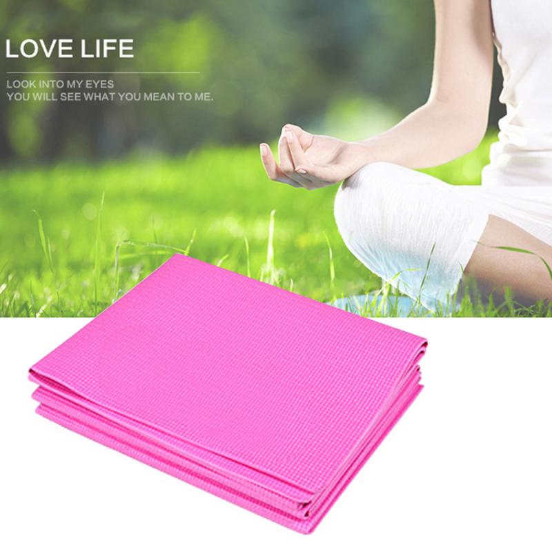 Yoga Mat Gym Exercise Sports Fitness Physio Pilates Mat Soft Mats Non Slip Foldable Massage Relieve Stress Pain Spike Cushion
