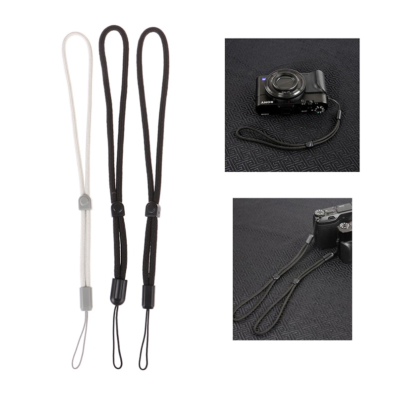 Len cap cover hånd håndledsrem snor kamera snor holder lanyard anti-tabt reb