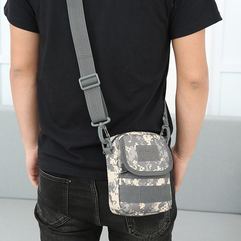 Outdoor tas mannelijke multifunctionele sporttas camouflage kruisen enkele schoudertas jungle avontuur rugzak verborgen kluizen