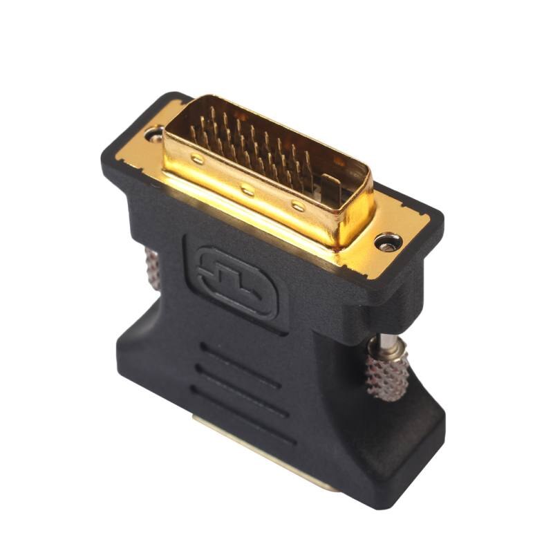 DVI-D 24+1 Male DVI-I24+5 Female Video Adapter Converter Gold Plated DVI 24+5 F-F Connector DVI Female Joiner
