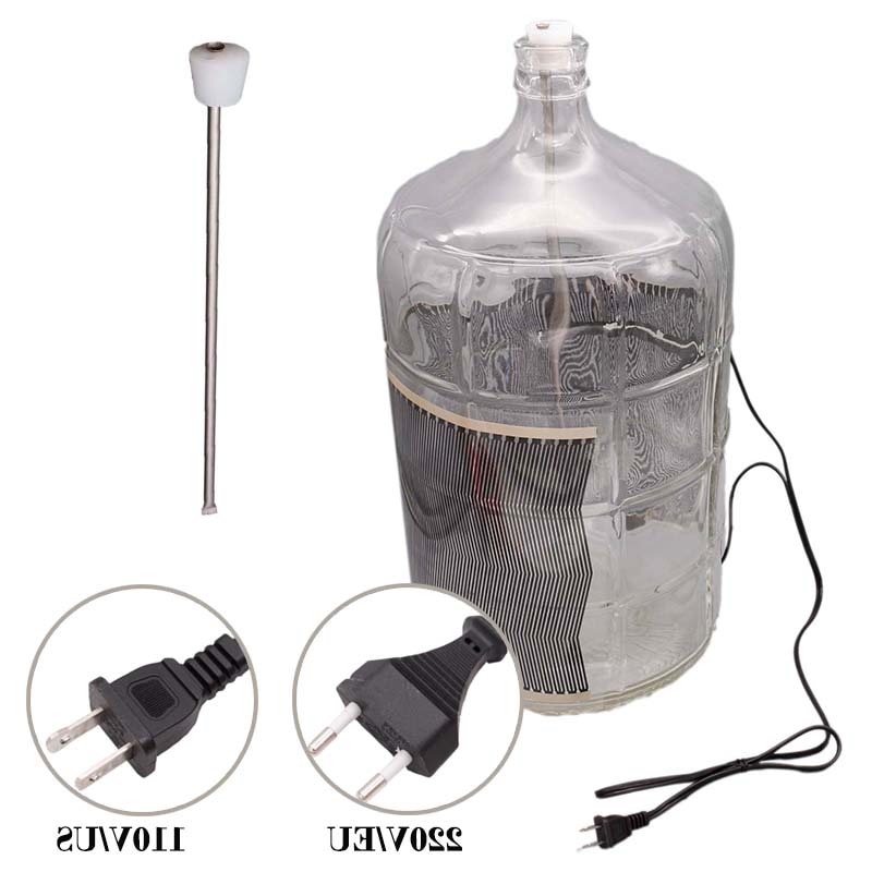 Carboy Fermacorda E Ganci Pozzetto e 40 watt Homebrew Elettrico Fermentazione avvolgere Riscaldatore di Vetro Carboy Fermentatore Birra e vino