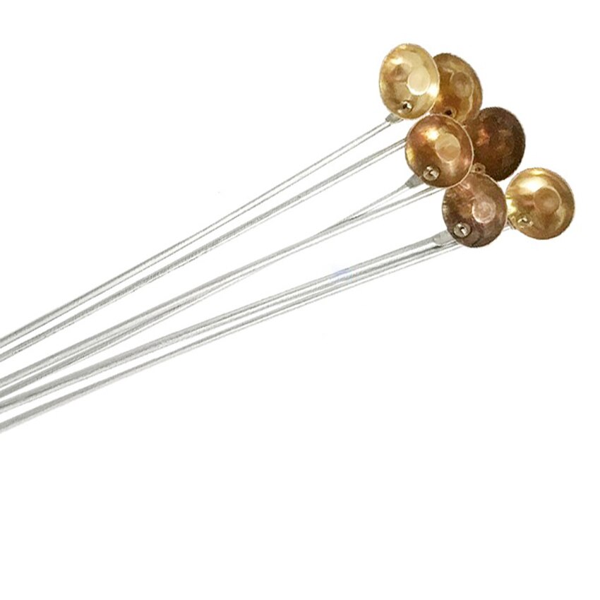 Cuchara de combustión química de cobre de 21,3 cm, 2 unidades por lote, suministros de cucharas quemadoras, herramientas de combustión para laboratorio de enseñanza de químicos