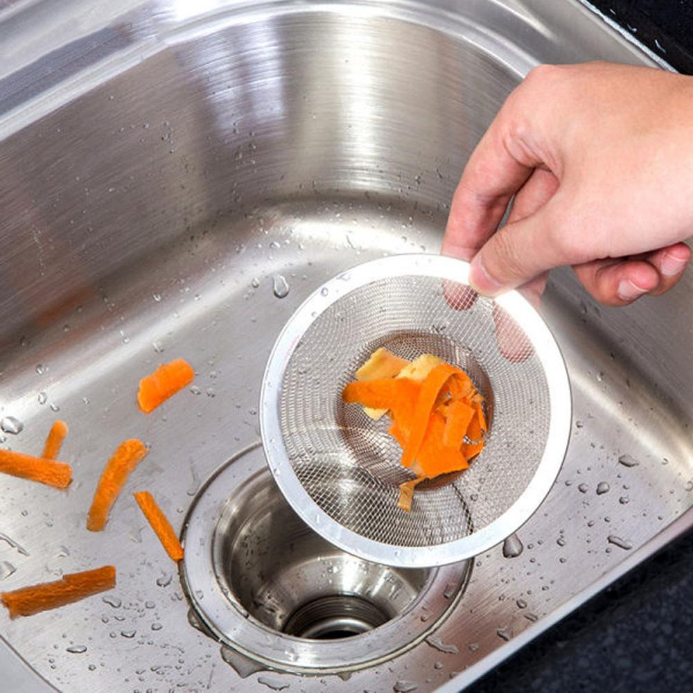 Mesh Sink Strainer Drain Sink Filter Plastic Silicone kitchen Food Rice Sink Stopper bathtub Hair Colander Strainer