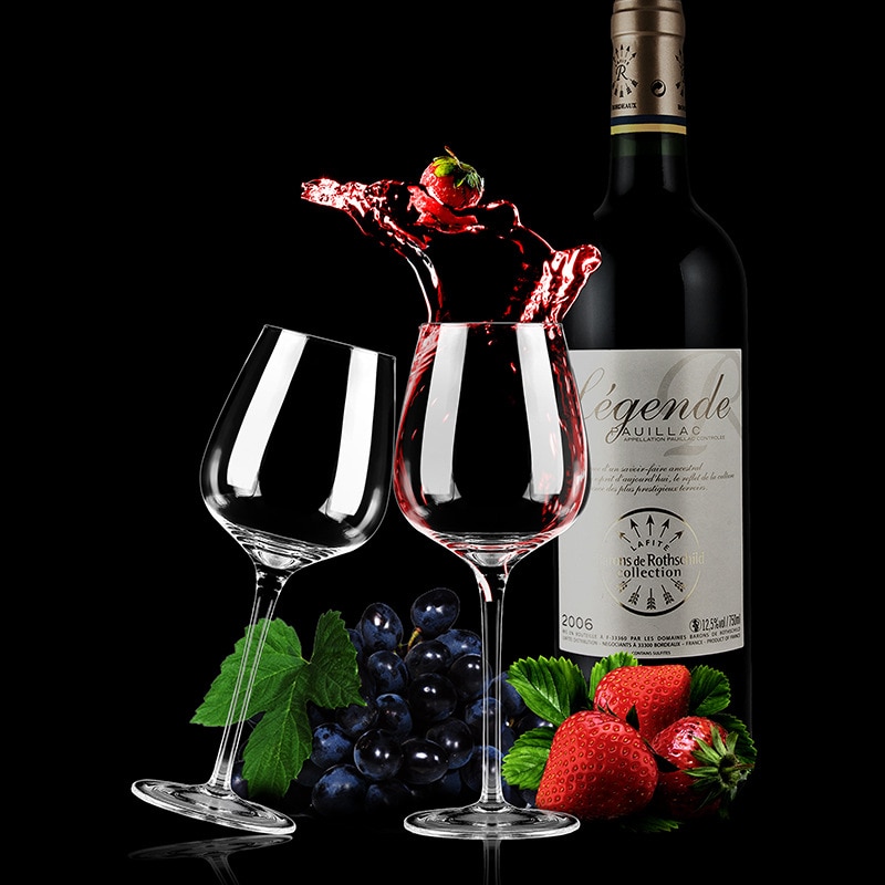 400-600ml vinröda stampor rödvinsprovning vinglas boutique bar vingård familj vinset blyfritt kristallglas handgjord kopp