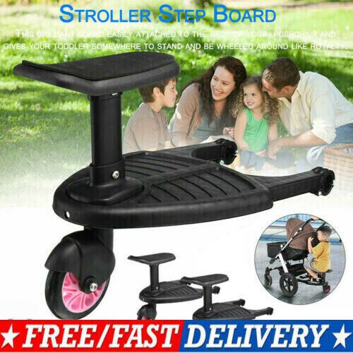 Goocheer Autostoel Wandelwagen Pedaal Adapter Extra Trailer Twins Scooter Hitchhiker Kid Staande Seat Wandelwagen Accessoires