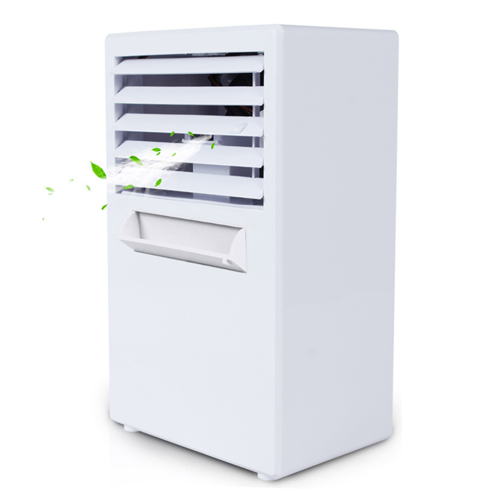 Mini bærbar klimaanlæg 18w kraftfuld køling vindbord køler luftfugter renser til hjemmekontor køretøj varmeisolering