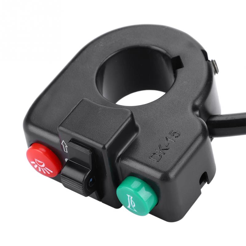 Ebike 3 in 1 Licht Hoorn Turn Switch Knop Elektrische Fiets Hoofd Licht Bel Schakelaar voor Mountainbike E- fiets Elektrische Scooter