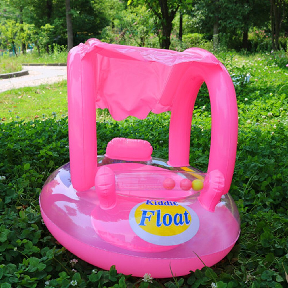 Baby Kids Zomer Float Seat Zonnescherm Tube Ring Zwemmen Zwembad Water Sport Fun Speelgoed Klassieke Baby Seat Grappig Speelgoed medeplichtige