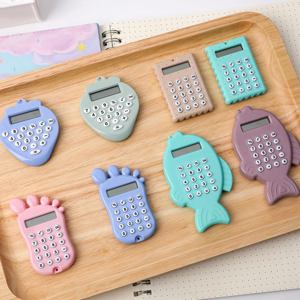 Durable Small Calculator Premium Compact Size Efficient Computational Handheld Portable Mini Calculator