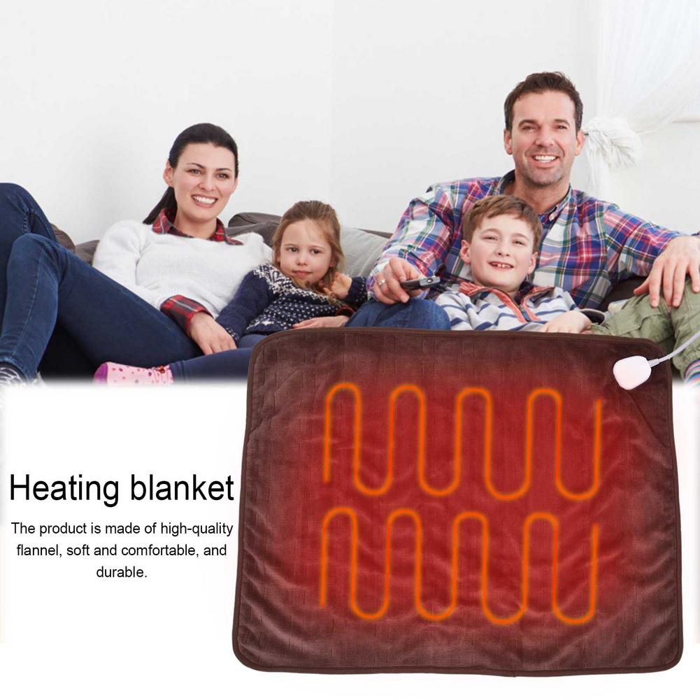 Heating Electric Blanket Flannel Multifunctional Electric Throws Wrap Knee guard Heated Shawl
