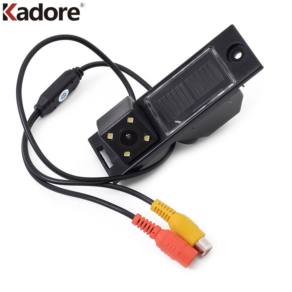 Voor Hyundai Tucson IX35 Led Achteruitrijcamera Nachtzicht Kleur Parking Auto Reverse Backup Ccd Assistance