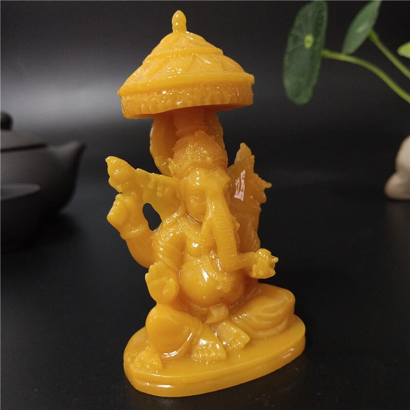 Lord ganesha statue buddha elefant gud skulpturer figurer menneskeskabte jade sten håndværk hjem have dekoration buddha statuer