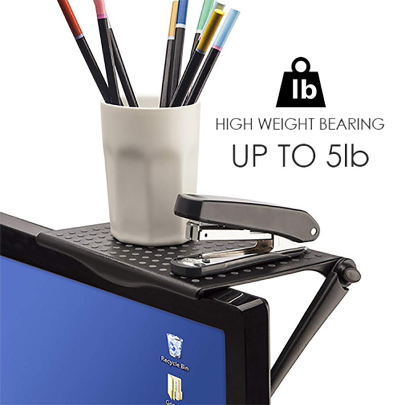 Stand ABS Computer Monitor Riser Desktop Stand TV Rack Display Shelf Storage Desk Shelf Storage Desk Creativity