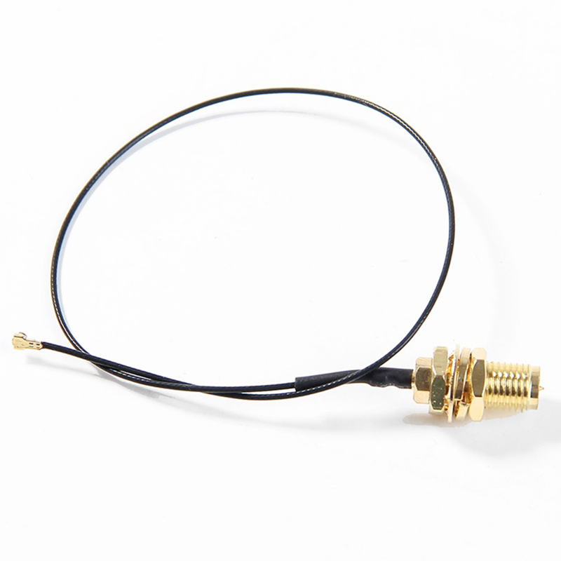 Dualband-wlan-antenne (6 dbi) mit rp-sma+ 4 -anschlusskabel für  ax200 ac9260 ngff m .2 wlan-kartenmodule