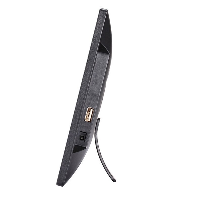 Stand-Alone Desktop Clock Machine 8 Inch Digital Photo Frame Calendar Alarm Clock HD Clock Machine Photo Album-US PLUG