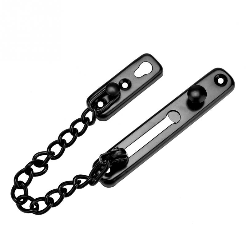 Stainless Steel Durable Door Chain Lock Anti-theft Chain Locker Home Security Guard Inside Door Hardware Accessories