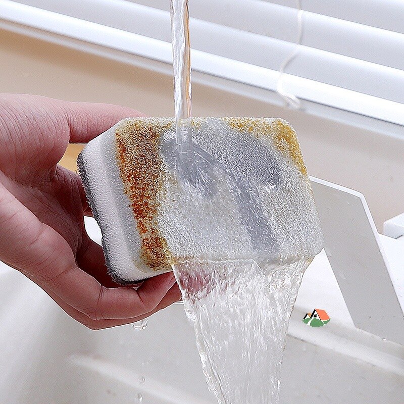 Esponjas de limpieza de melamina, borrador de esponja gris, multifuncional, respetuoso con el medio ambiente, accesorio de limpieza de muebles de baño y cocina, 5 uds.