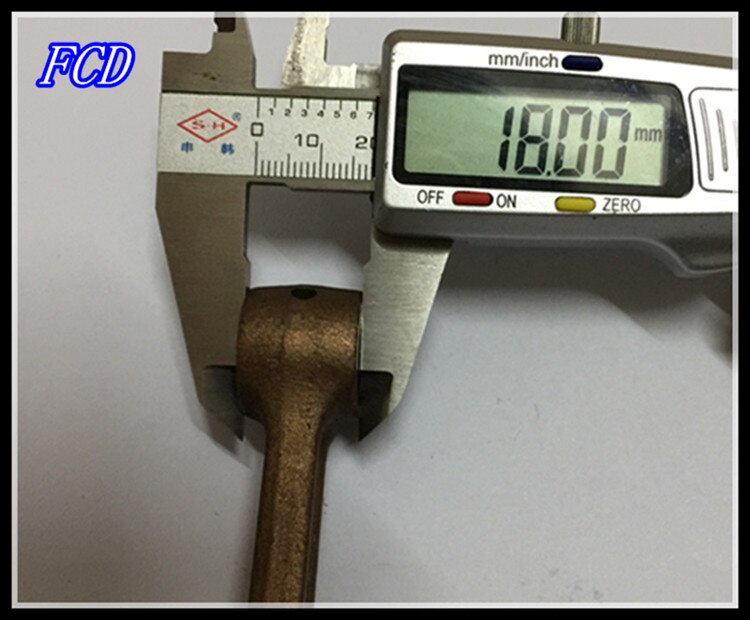 Bielle de vilebrequin moto rcycle GN200 GS200 DR200 moto bielle de vilebrequin axe de Piston 16mm