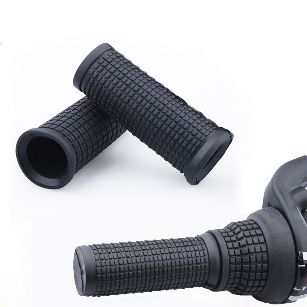 MTB Bike Handlebar Grips For Shimano SL-RS35 Short Bar Twist Cover Handle Bar Grip 22.2x75mm Bicycle Accessories