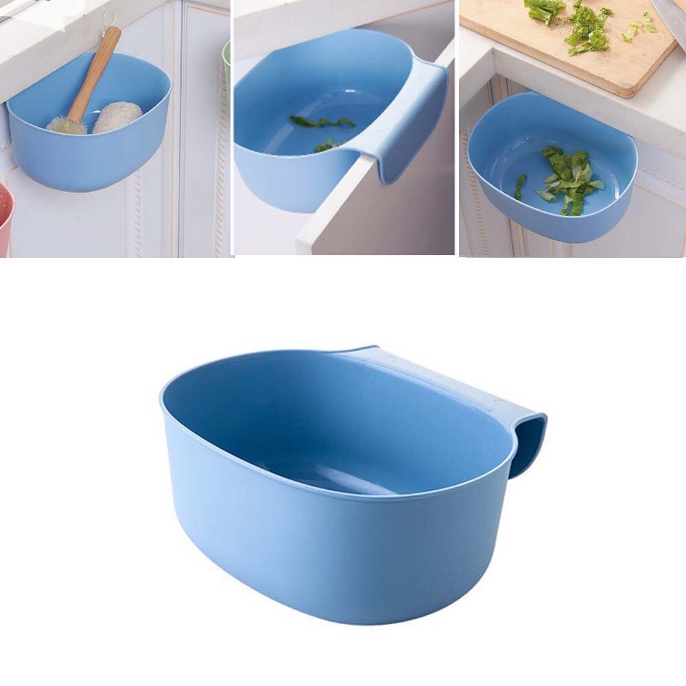 Kitchen Cabinet Door Hanging Trash Garbage Bin Can Rubbish Container Storage Boxes Cupboard Hanging Cans Garbage Organizer