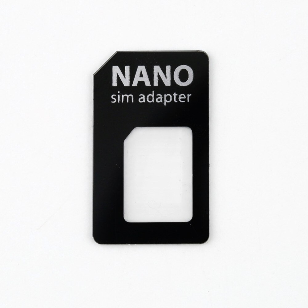 Adaptador de MICROSIM SIM 3 en 1 para Nano SIM a Micro estándar para Apple para iPhone 5 5g 5th