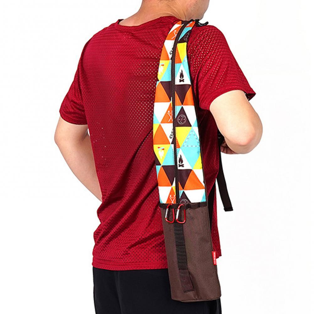 Trekking Pole Waterproof Rucksack Hiking Stick Carry Bag Portable Crutch Storage Bag Fishing Rod Pouch for Climbing