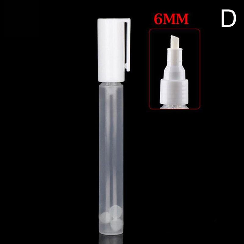 Plastic Lege Pen Staaf 3Mm 5Mm 6Mm 6.5Mm Vaten Buis Voor Graffiti Pennen Liquid Chalk Markers verf Pen Accessoires J5J5: D