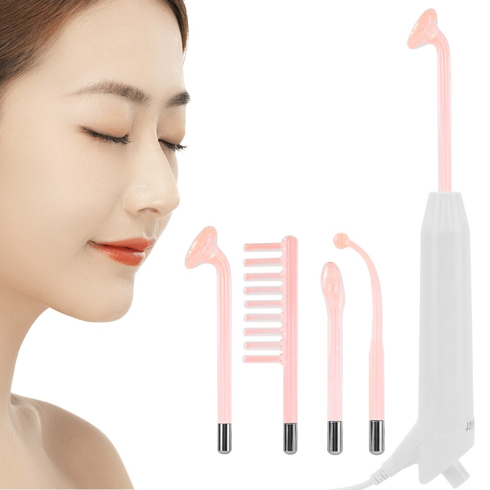 High Frequency Facial Machine Portable Handheld Skin Tightening Wrinkles Remover Anti Acne Face Masssage Home Beauty Device
