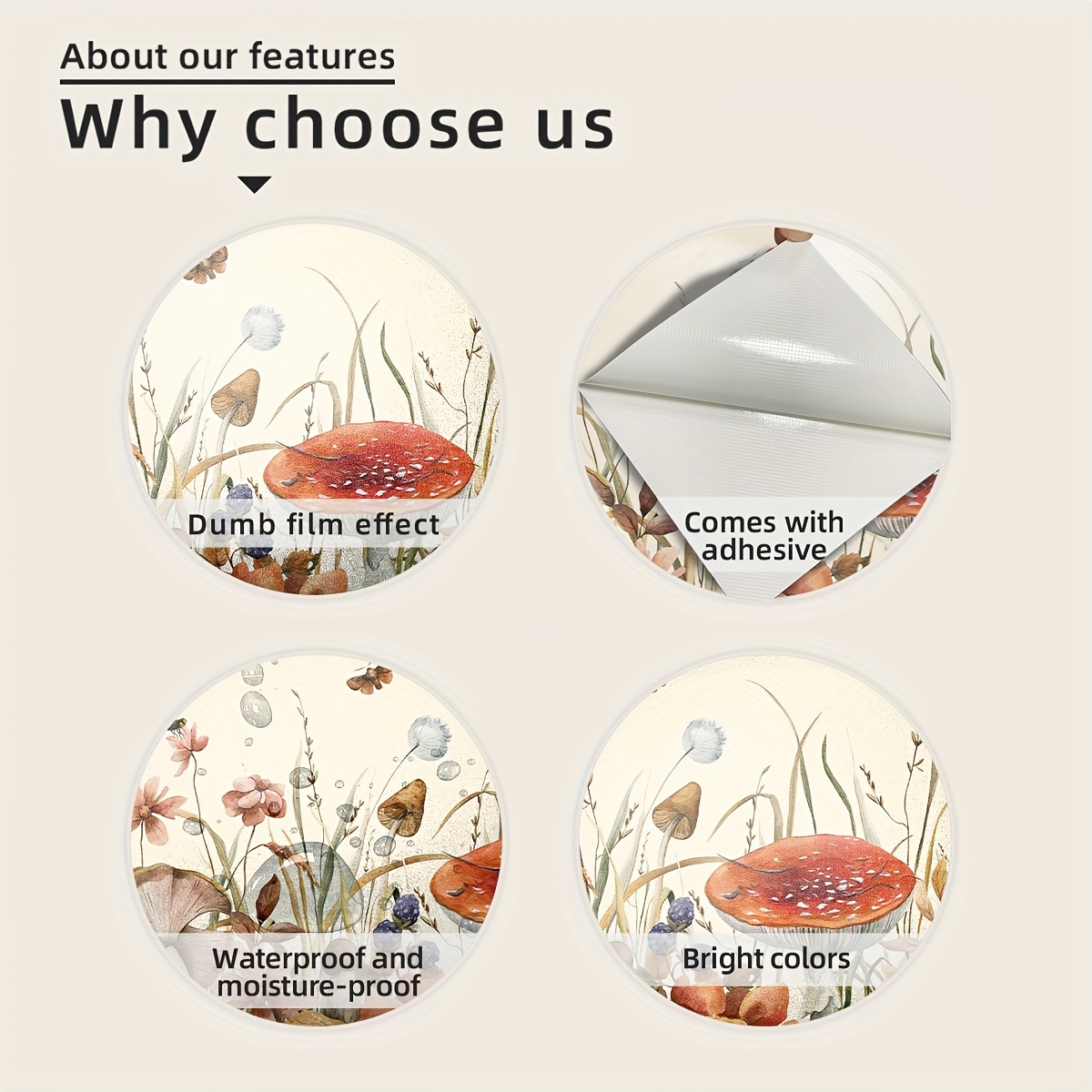 Laptop Touchpad Stickers Vinyl Waterproof and Dustproof Stickers Suitable for Laptop Touchpad IPad Decorative Cartoon Stickers