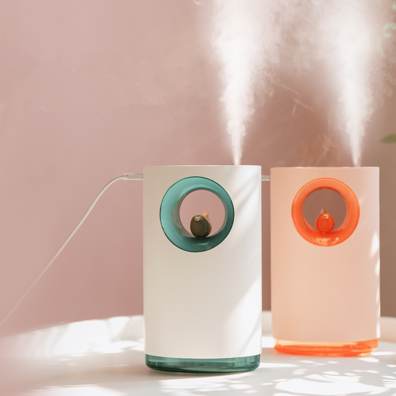 Humidificateur d'air musical pour soulager le Stress, chanson d'oiseau naturel, diffuseur d'huile essentielle et d'arôme, lampe, USB, 400ML