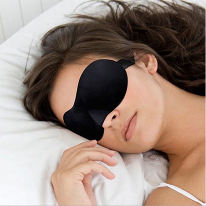 Unsix 3D Schlaf Maske Natürliche Schlafen Augen Maske Eyeshade Abdeckung Schatten Auge Patch Frauen Männer Weiche Tragbare Augenbinde Reise Augenklappe