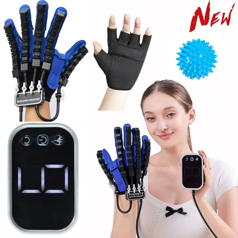 Handrevalidatie Robot Fysiotherapie Handschoenen Hemiplegie Apparaat Beroerte Recovery Apparatuur Linker Rechterhand Therapie Massage Handschoen