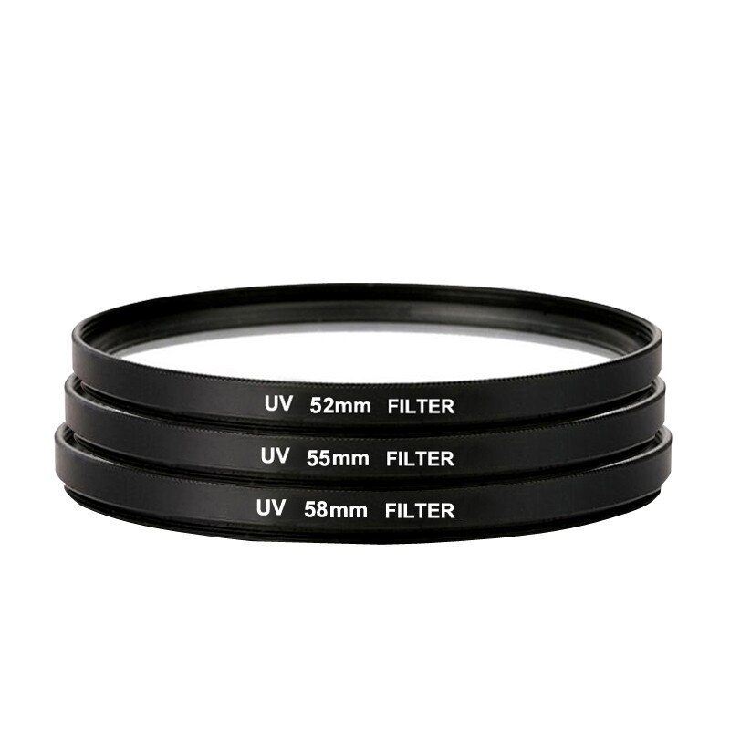 UV ultra-Viola lente filtro protettore 52/55/58/62/67/72/77 /82 millimetri per canone per Nikon per Sony per sigma per Fotocamera Pentax