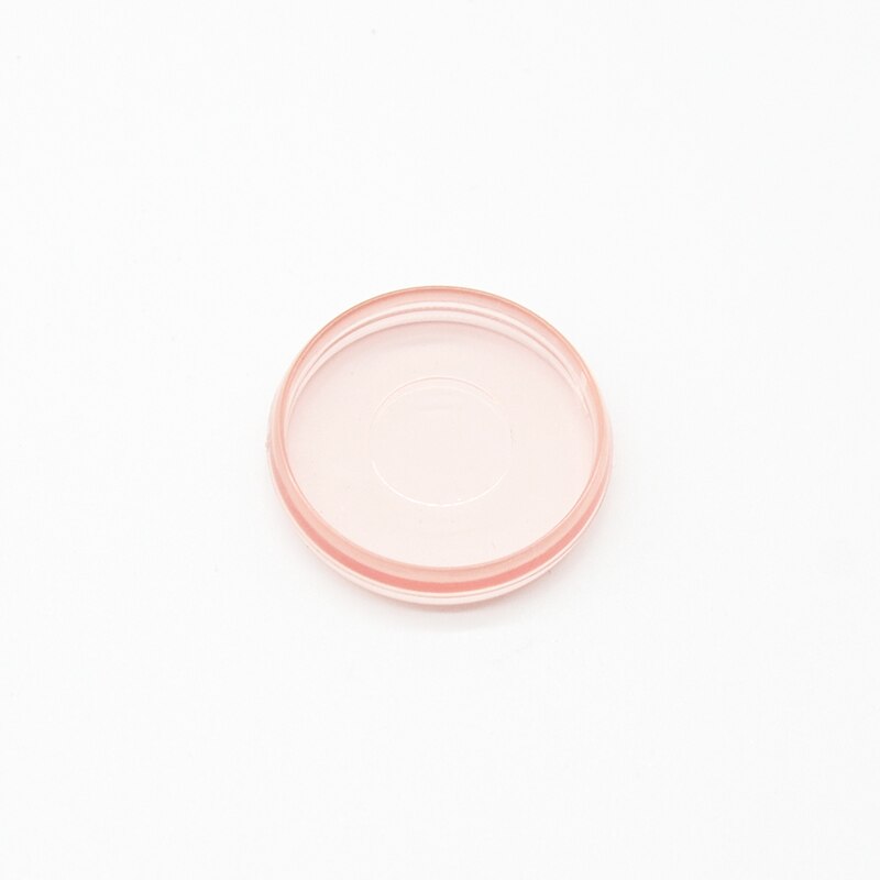 50pcs Fajas 24mm Discbound Planner Notebook Binder Discbound Notebook Binding Discs Binders Plastic Rings Mushroom Disc Binding: pink