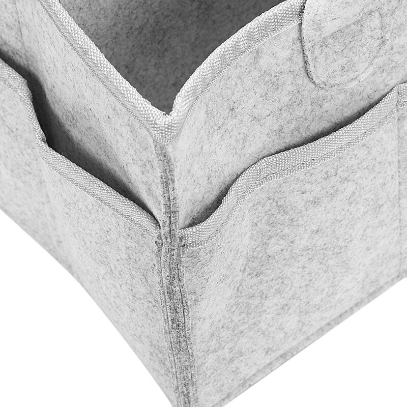 2X Baby Diaper Caddy Organizer Portable Holder Bag For Changing Table And Car, Nursery Essentials Storage Bins