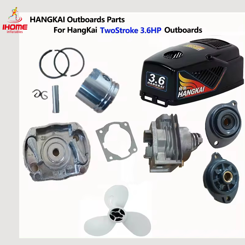 HANGKAI 2-stroke 3.6 HP Outboards Parts for Hangkai Two Stroke 3.6HP Gasline Engine Original Parts Marine Propulsion Accessories