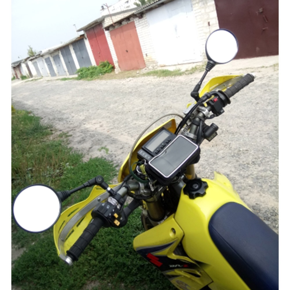 Uniwersalny 1 para składane motocyklowe lusterko wsteczne 10mm dla Yamaha Honda wysokiej jakości