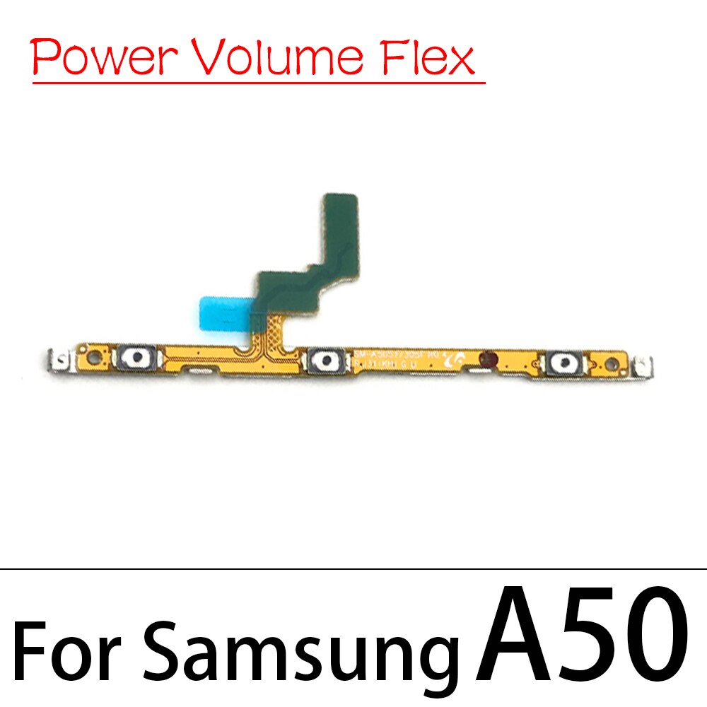 Przełącznik zasilania On / Off przycisk klawisz głośności przycisk Flex Cable dla Samsung A01 A11 A10S A20S A30S A51 A10 A20 A30 A40 A50 A60 A70 A42: A50