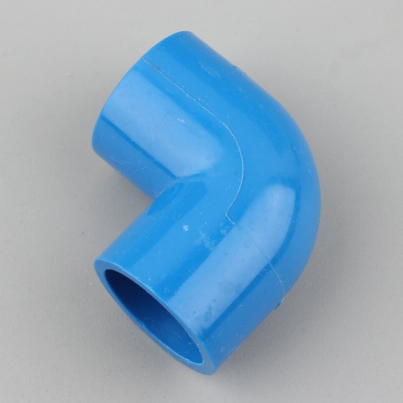 20 25 32 40 50mm Ellenbogen Anschluss PVC Wasser Versorgung Rohr 90 Grad Gemeinsame Kunststoff Wasser Rohr Armaturen Bewässerung zubehör